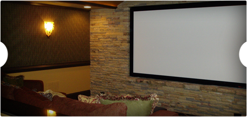 Medium Tech Home Theater Installation
